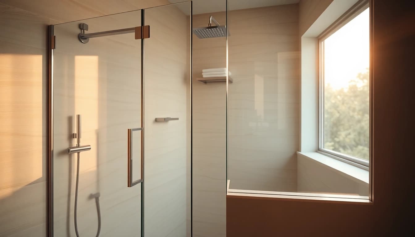 Experience the charm of elegant showers Australia in a modern luxurious bathroom.