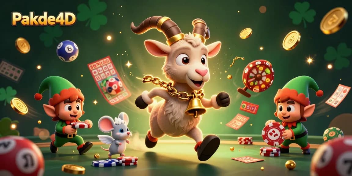 Experience thrilling gaming moments with Pakde4D's exciting lottery scene showcasing dynamic characters and vibrant casino elements.