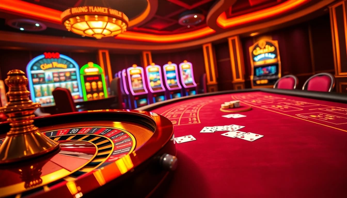 Experience engaging gameplay at bk8vn.io, featuring vibrant casino tables, exciting slot machines, and thrilling poker action.