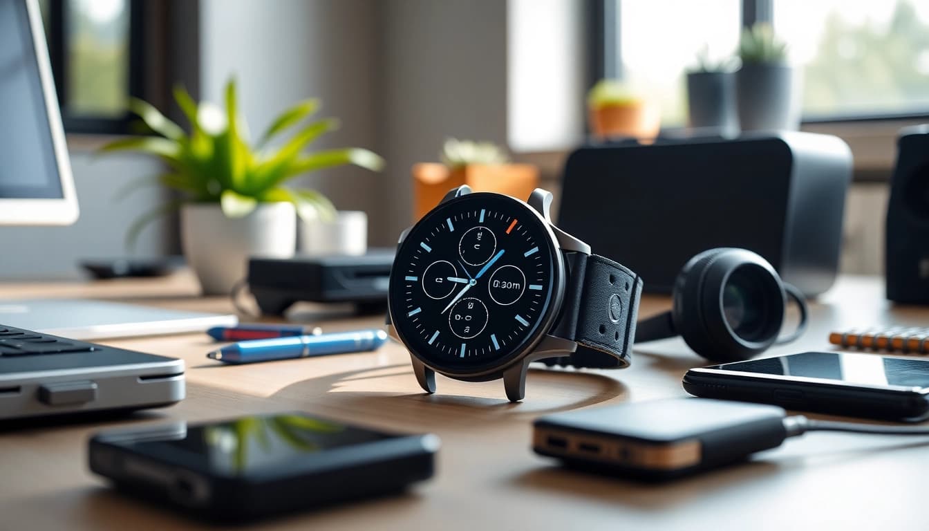 Showcasing a Pulse Smart Watch with stylish design and modern features for lifestyle enthusiasts.