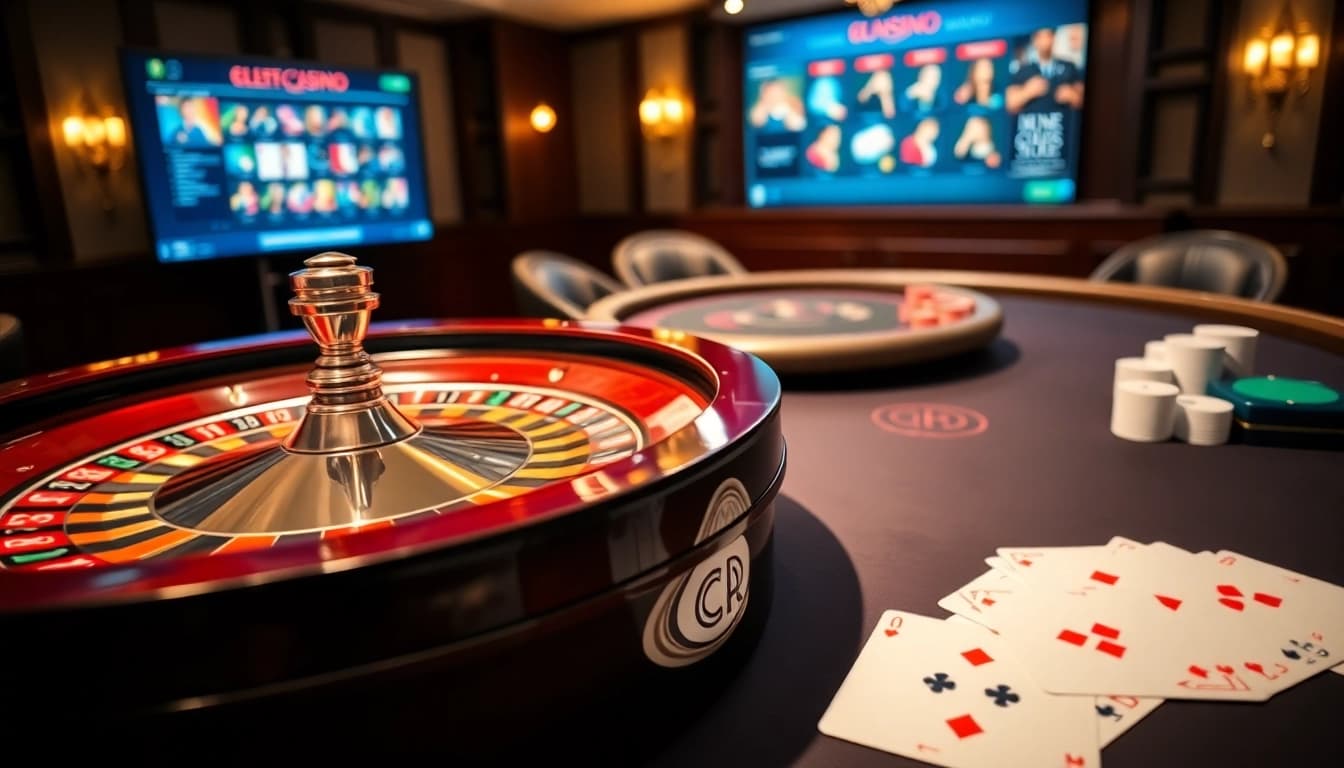 Découvrez le frisson de jouer au casino en ligne Français avec des éléments de casino luxueux.