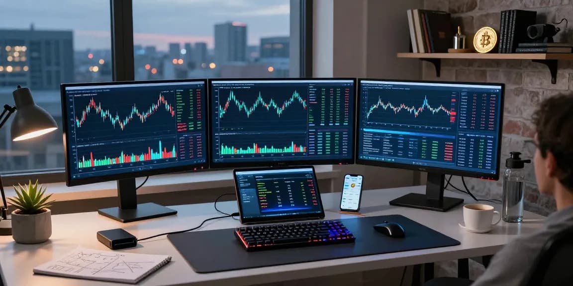 MetaTrader 5 官网平台上进行比特币和以太坊交易的多元化金融交易工作区
