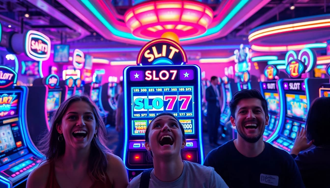 Berpartisipasi dalam permainan Slot77 yang menarik dan energik di kasino modern