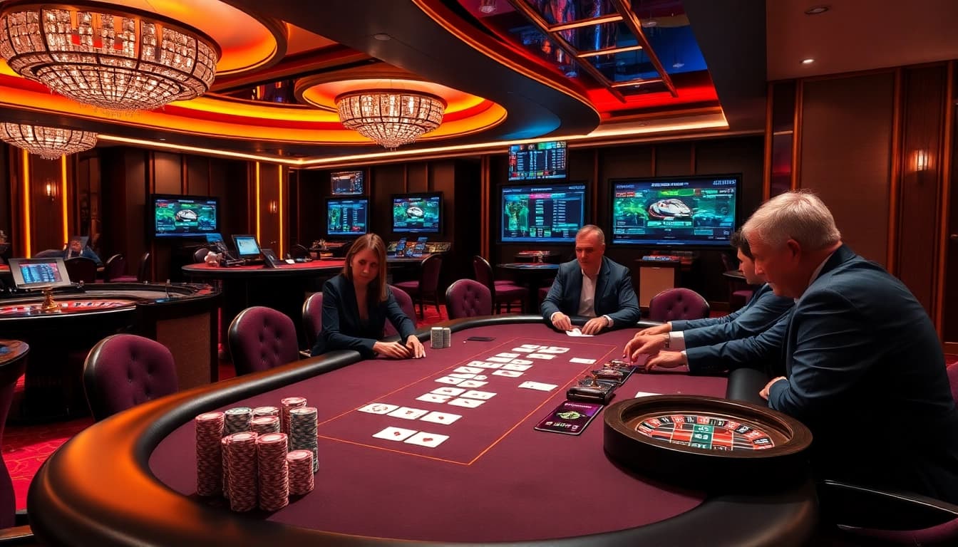 Bong da lu enhances the thrill of gambling with an exciting poker game and dynamic sports betting scene.