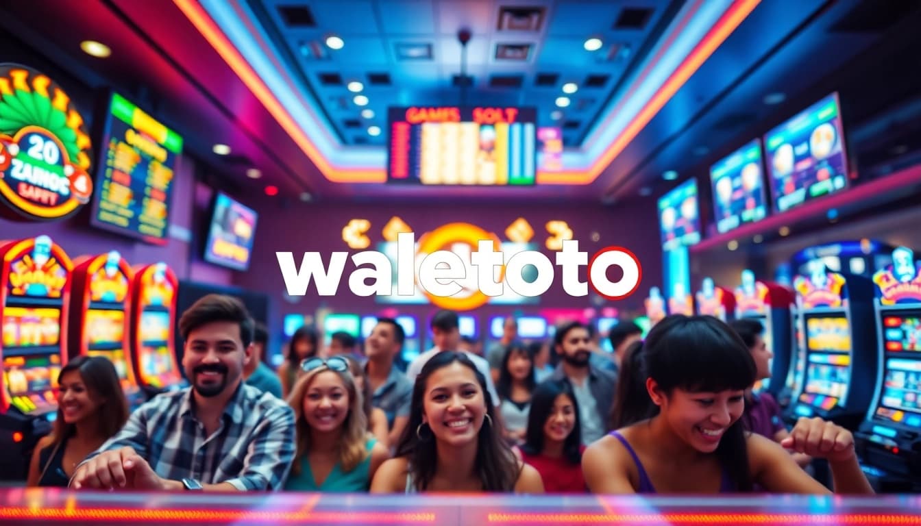 Walettoto membawa suasana kasino seiring pemain menikmati permainan slot yang mendebarkan.