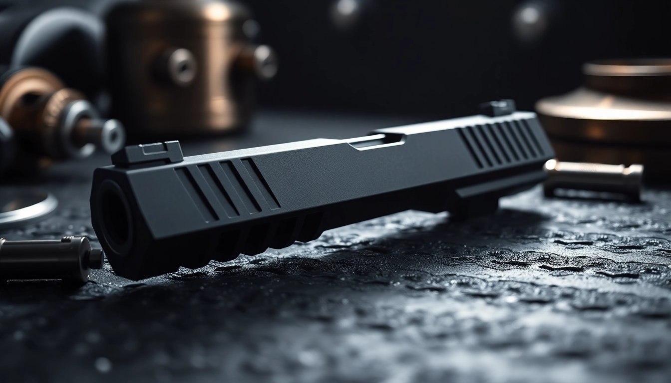 Buy Glock 17 MOS slide displayed prominently, enhancing an optics-ready setup.