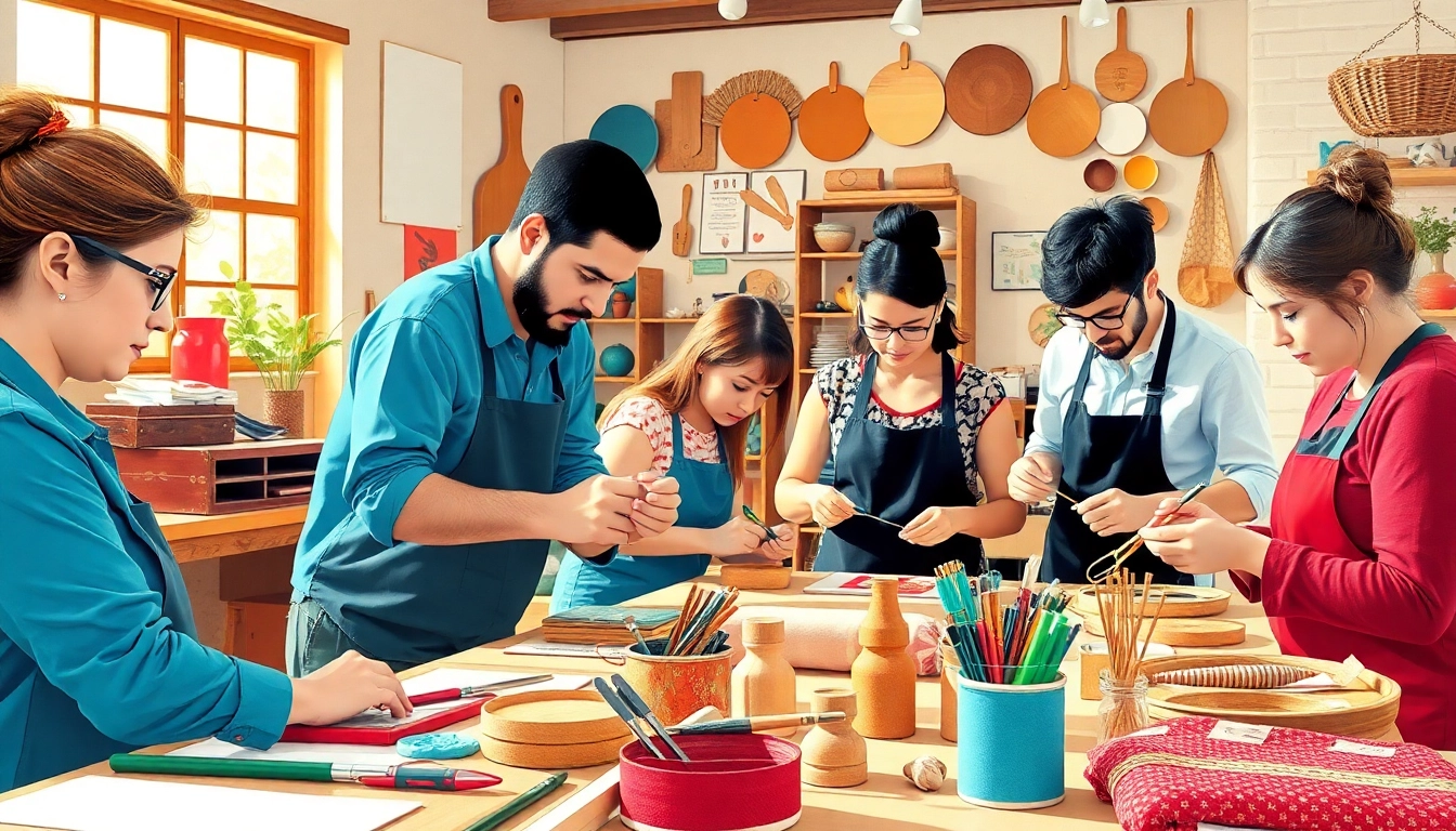 Elevate skills with engaging craft training programs in a collaborative workshop setting.