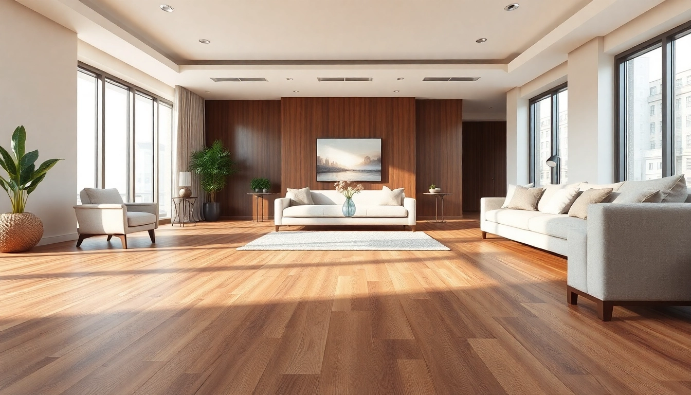 Explore lvp flooring beautifully displayed in a modern Chicago interior.