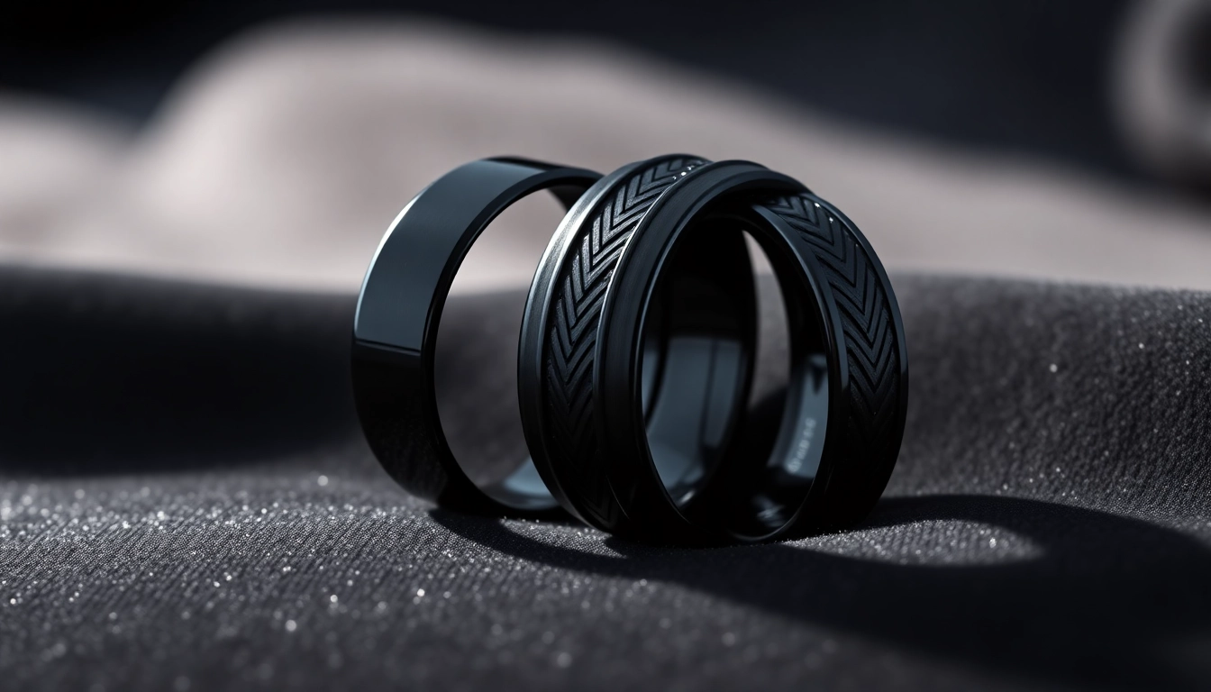 Choosing the Perfect Black Wedding Rings for Men: A Comprehensive Guide