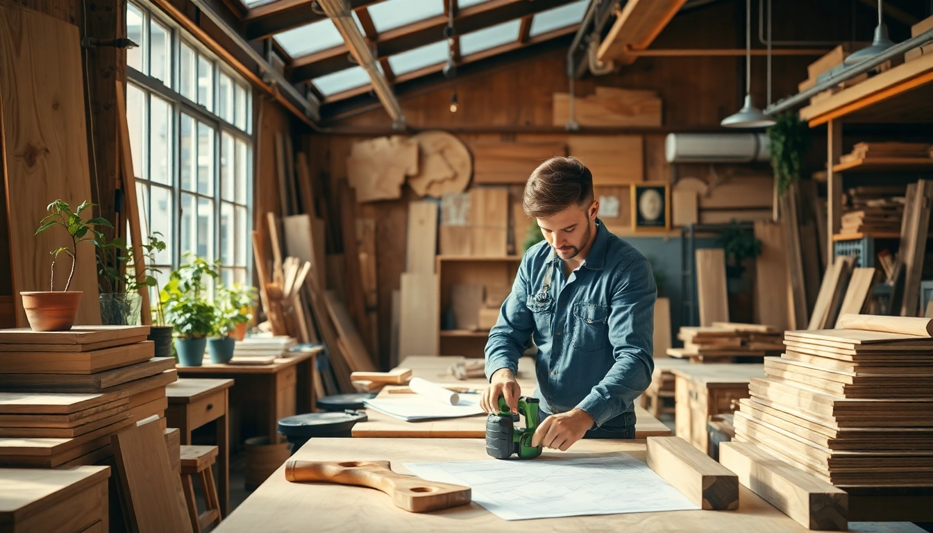 Engaged carpenter demonstrating skillful techniques in carpentry apprenticeship setting.