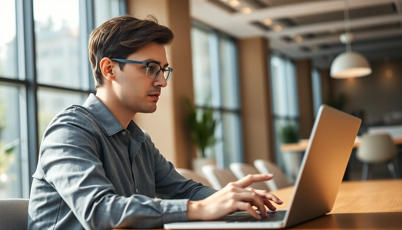 Engaging experience with an assistant for enterprise boosting productivity in a modern office.