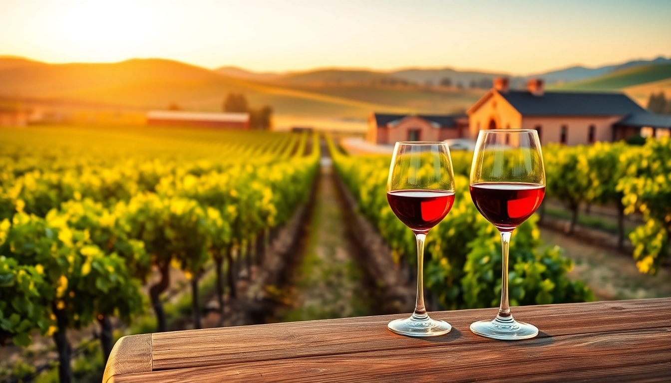 Wine tasting experience at a charming Winery Sacramento surrounded by picturesque vineyards.