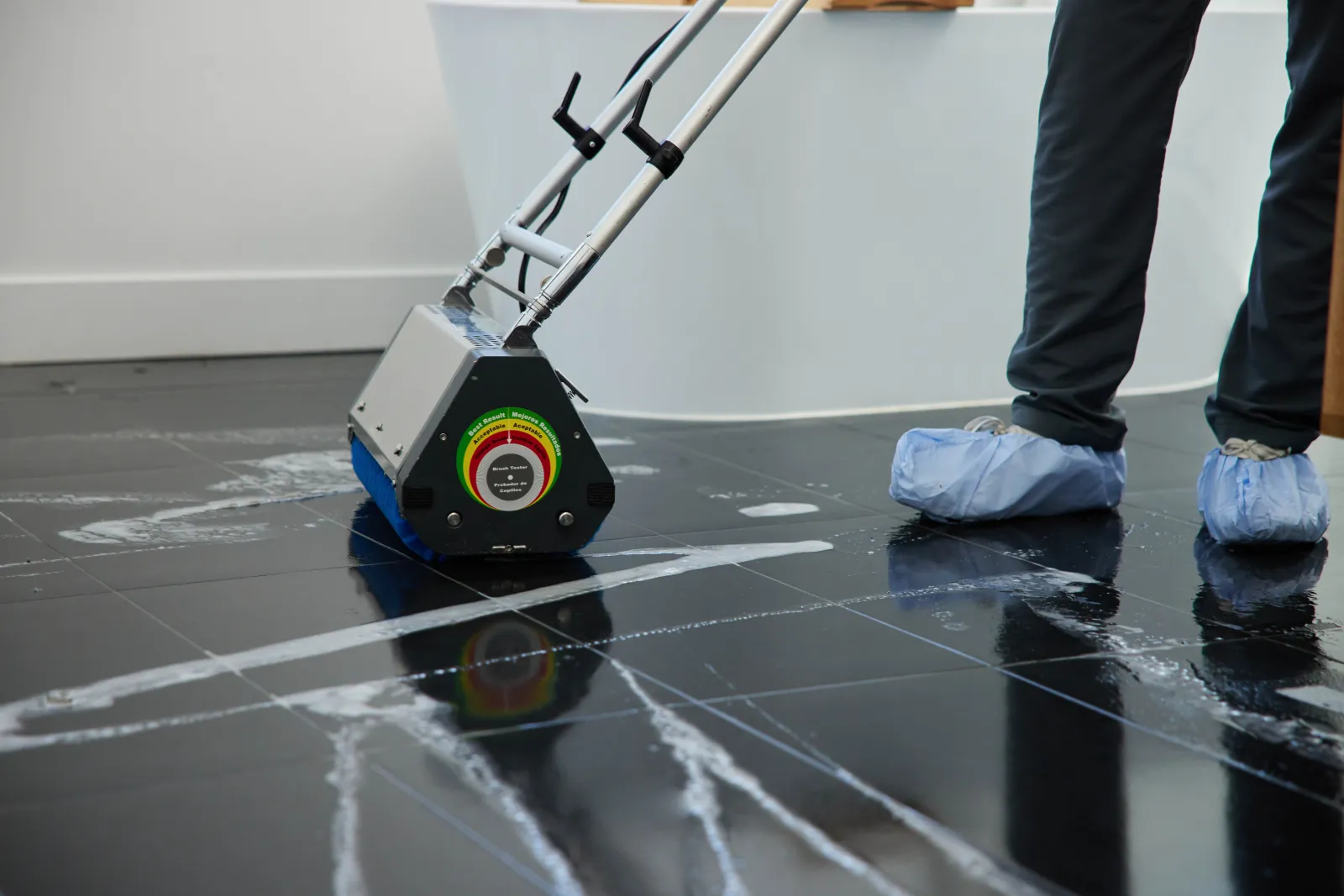 Sparkling Floors with tile and grout cleaning downtown austin tx
