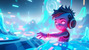 Generate vibrant virtual experiences with Freedom X through AI technology.