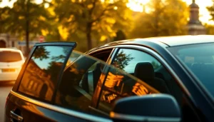 Experience Chauffeur Hire Nottingham with a professional chauffeur opening the door of a luxury vehicle.