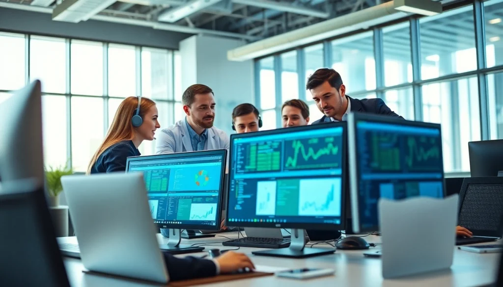 Streamline your business operations with professional managed IT support services in action.