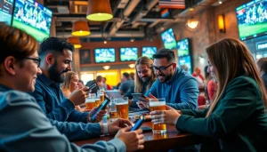 Bet on the best sports betting sites India with diverse participants enjoying a lively atmosphere.