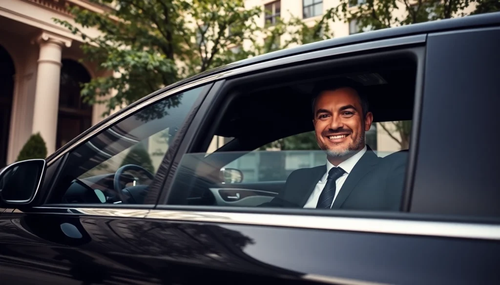 Experience Chauffeur Hire Nottingham with a professional chauffeur in a luxury sedan.