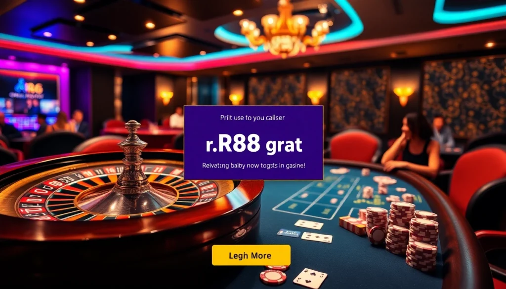 Experience the thrill of rr88 gratis with vibrant casino games and dynamic player action.