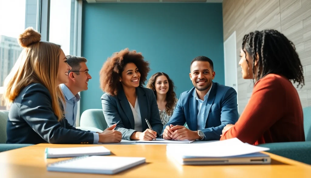 Career Coach Gaithersburg, MD guiding a client through career growth in a professional setting.