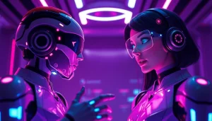 Engage with the best NSFW AI chatbots in a captivating digital space.