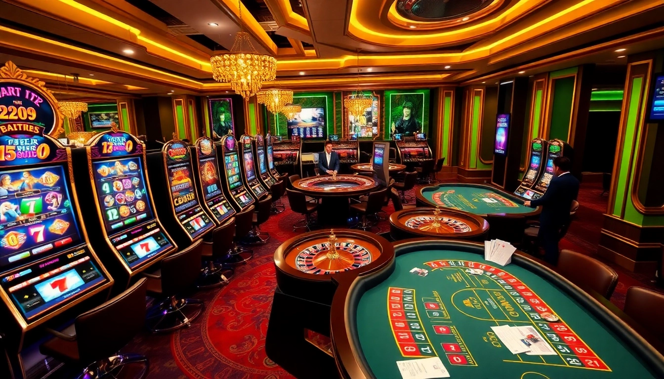 Découvrez l'excitation de casino en ligne France avec des tables de poker à enjeux élevés et des machines à sous vibrantes.