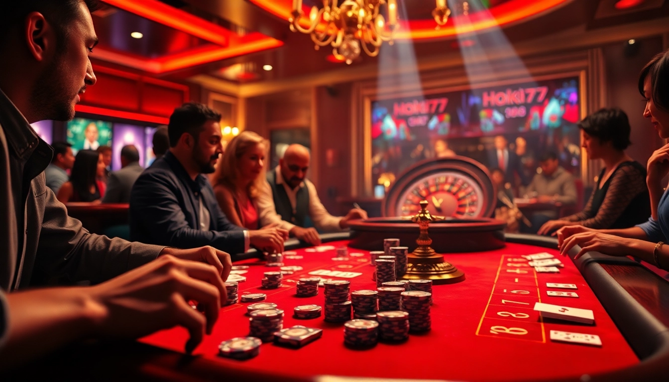 Experience the thrill of playing at Hoki77 with numerous casino games and winning opportunities.