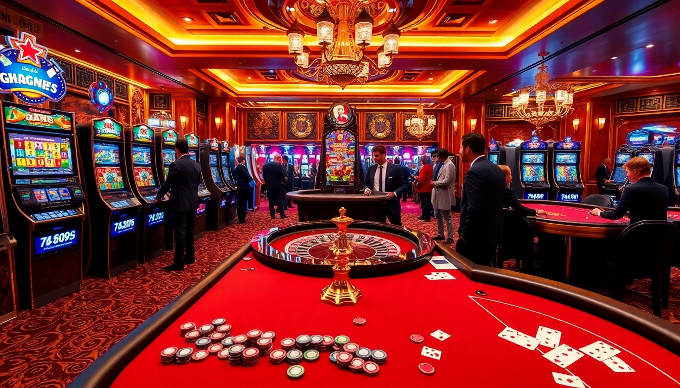 Vivez l'excitation du casino en ligne Français avec des tables vibrantes et des croupiers professionnels.