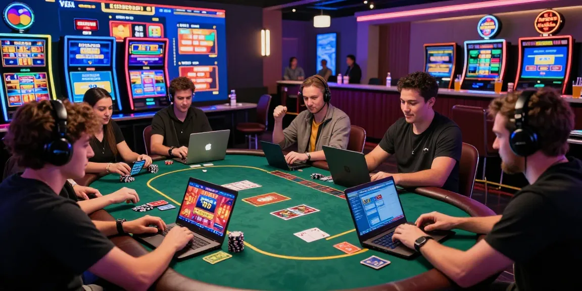 Engaged players at online credit card casinos showcased by https://scoarch.org.uk, featuring dynamic gameplay and promotions.